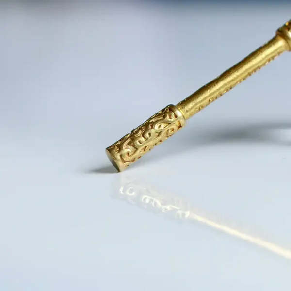 Black Myth Wukong Metal Keychain Ruyi Jingu Bang