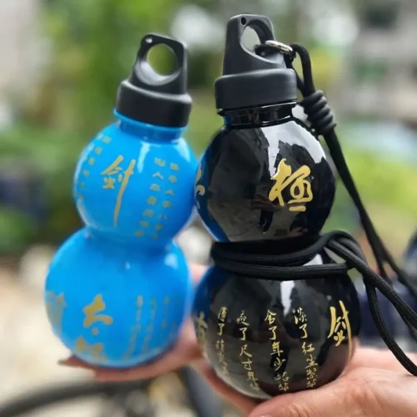S2e5316bf7312480f99110b533d7cc1e6P Monkey King Gourd Water Bottle Chinese Style
