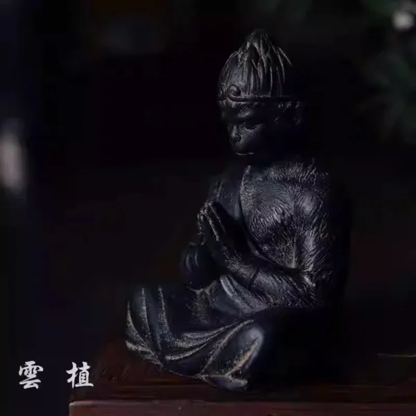 Stone Black Myth Wukong Monkey King Statue