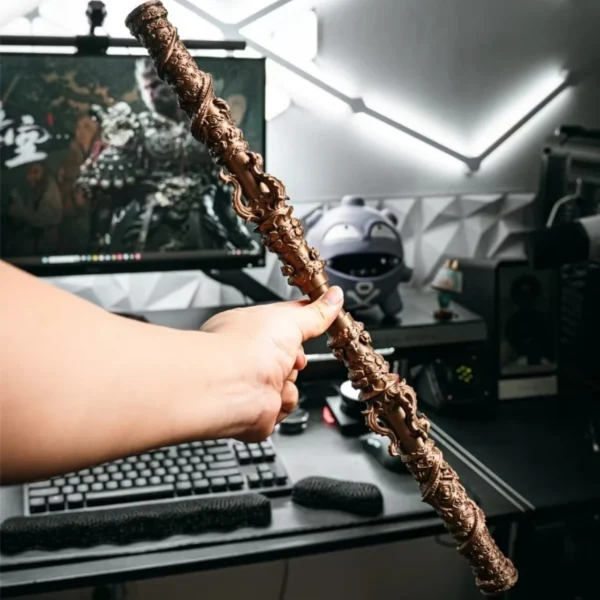 kf-S65b718228f7b43849352187a08b4d8312 Ruyi Jingu Bang 100cm Scalable Golden Cudgel